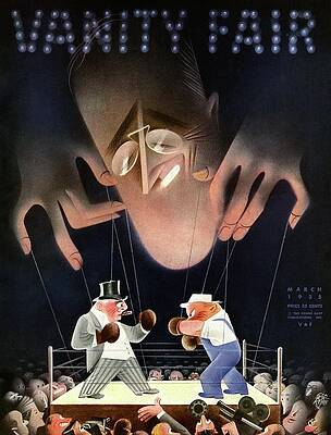 Watching Photograph - A Vanity Fair Cover Depicting Class Issues by Paolo Garretto
