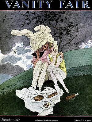 Vanity Fair Picnic in the Rain Photograph