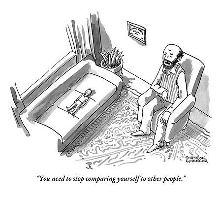 Psychiatrist with a Toy Patient Drawing