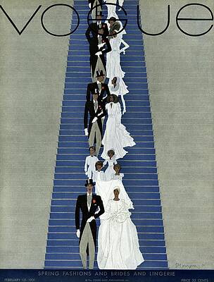 Elegant Bridal Procession Photograph