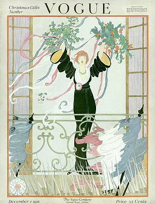 Vogue Cover December 1918 Wall Art