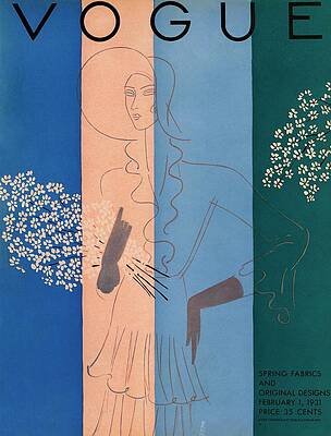 Vogue February 1931 Cover Wall Art
