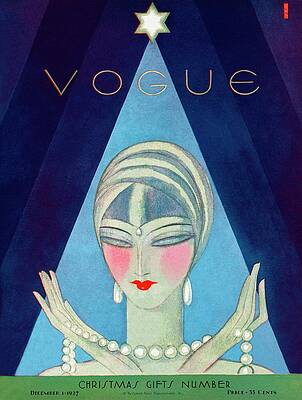 Elegant Woman with Pearls Wall Art