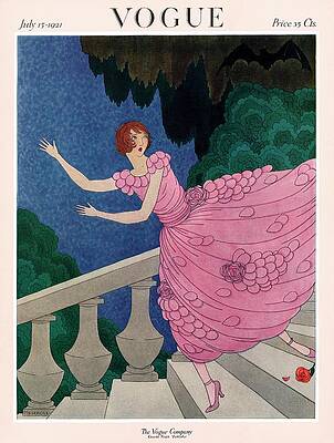 Elegant Woman in Pink Dress Photograph