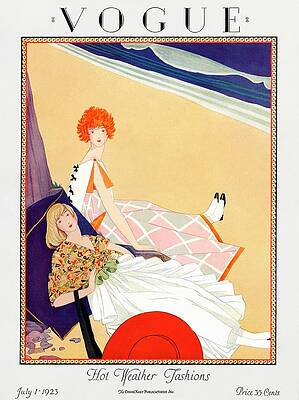 1923 Vogue Cover Fashion Wall Art