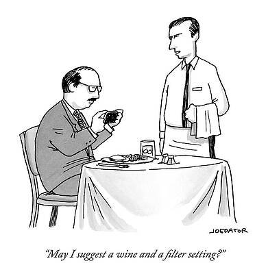 Waiter's Suggestion Drawing