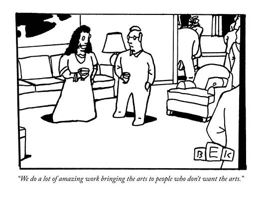 Humorous Art Gallery Conversation Wall Art