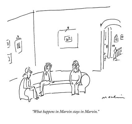 Three People on a Couch Wall Art