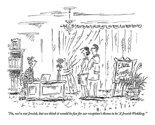 Jewish Wedding Theme Discussion Wall Art