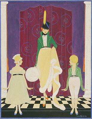 Pattern Digital Art - A Woman With A Boy And Girl by Irma Campbell