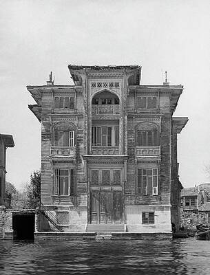 River Wall Art featuring the photograph A Yali On Bosphorus River by Horst P. Horst
