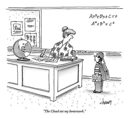 Student Excuse in Classroom Drawing