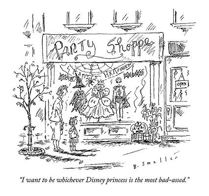 Shopping for a Disney Princess Costume Wall Art