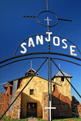 Sacred Wall Art featuring the photograph Abandoned Colonias Church by Ghostwinds Photography