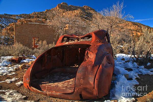 Utah Photograph - Abandoned In Utah by Adam Jewell