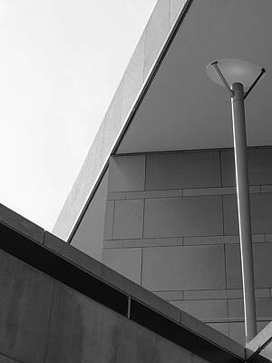 White Photograph - Abstract - National Constitution Center 3 by Richard Reeve