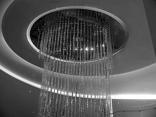 White Photograph - Abstract - Rockerfeller Stairwell 1 by Richard Reeve