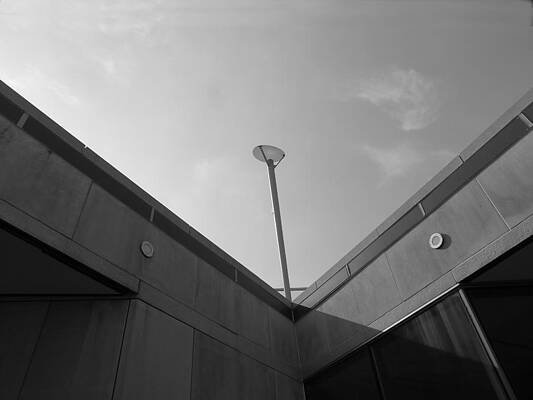 White Photograph - Abstract - National Constitution Center 1 by Richard Reeve