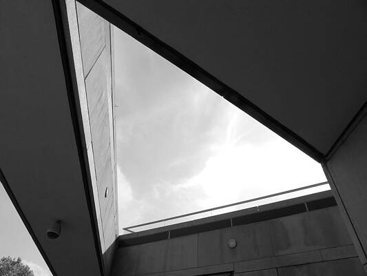 White Photograph - Abstract - National Constitution Center 2 by Richard Reeve