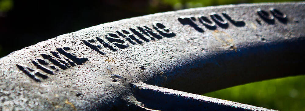 Wall Art featuring the photograph Acme Fishing Tool by Jonny D