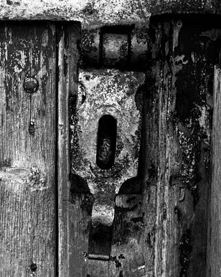 Ireland Wall Art featuring the photograph Aged Lock by Mark Callanan