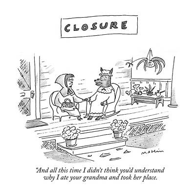 Hood Drawing - And All This Time I Didn't Think You'd Understand by Michael Maslin