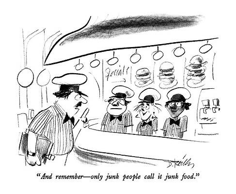 Fast Drawing - And Remember  -  Only Junk People Call It Junk by Donald Reilly