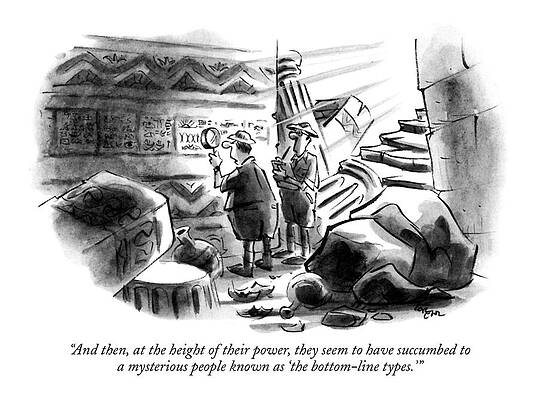 Archaeologists Discover Ancient Ruins Humor Wall Art