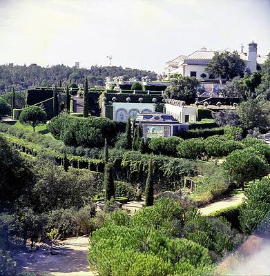 Landscape Architecture Wall Art featuring the photograph Antenor Patino's Home by Horst P. Horst