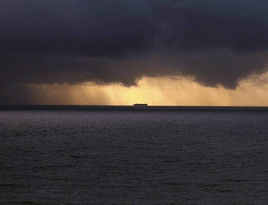 Sky Wall Art featuring the photograph Any Port In A Storm by Joe Schofield