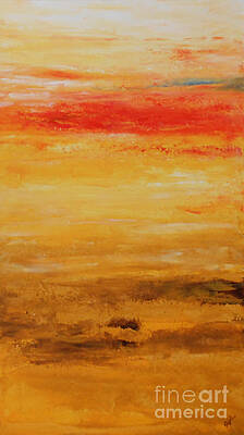 Minimalist Wall Art featuring the painting Arise by Jane See