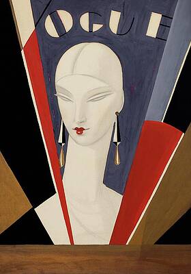 Elegant Art Deco Portrait Wall Art