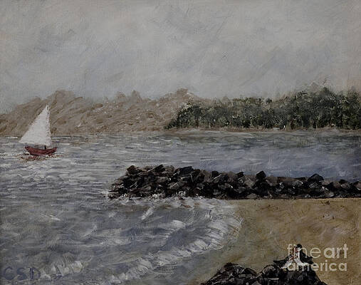 August in Maine by Carol DENMARK