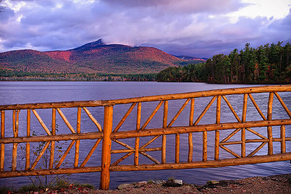 Wall Art featuring the photograph Autumn Chocorua by Jeff Sinon