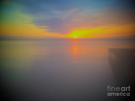 Sunrise Photograph - Autumn Sun by William Norton