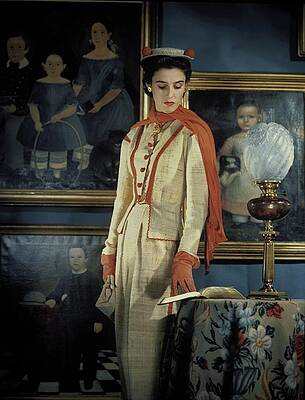 Babe Paley in 1940s Fashion Wall Art