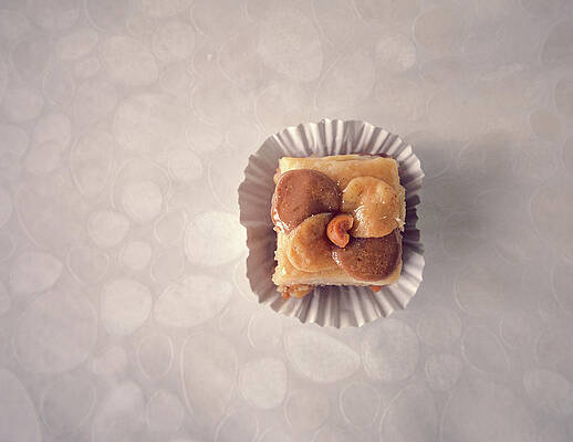 Wall Art featuring the photograph Baklawa With Almonds by Samere Fahim Photography