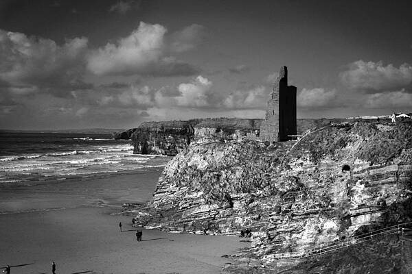 Wall Art featuring the photograph Ballybunion Castle by Mark Callanan