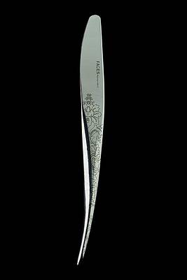 Silverware Wall Art featuring the photograph Baroque Inspired Knife by Romulo Yanes