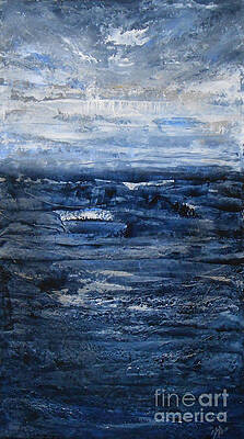 Sky Painting - Barrier by Jane See