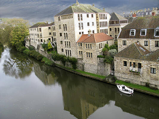 Sky Wall Art featuring the photograph Bath by Joe Schofield
