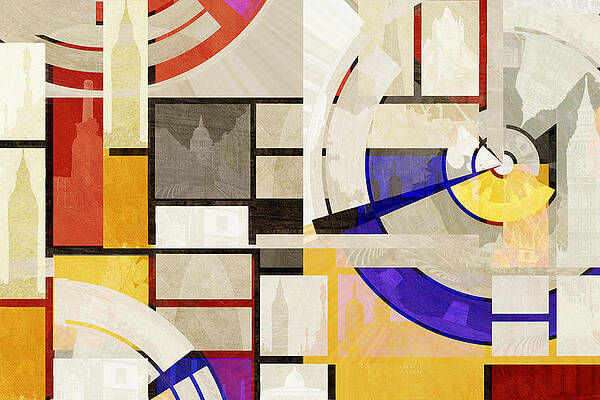 Wall Art featuring the photograph Bauhaus Rectangle TWO by BFA Prints