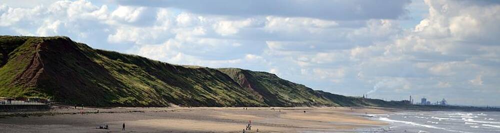 Photograph - Beach - Saltburn Hills - UK by Scott Lyons