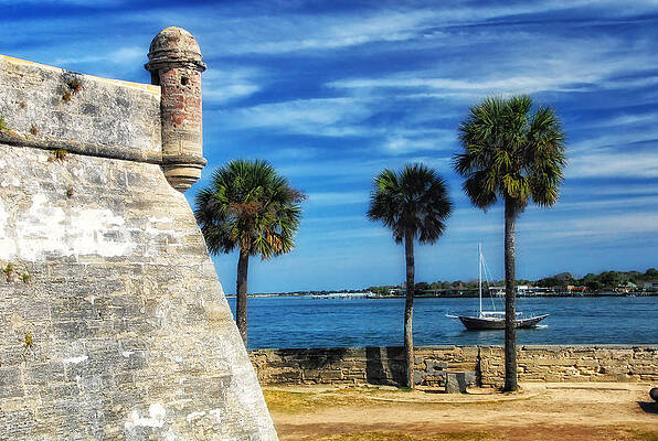 Florida Photograph - Beautiful Castillo De San Marcos by Ghostwinds Photography