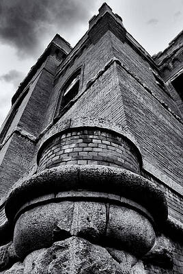 Montana Wall Art featuring the photograph Behind These Walls by Ghostwinds Photography