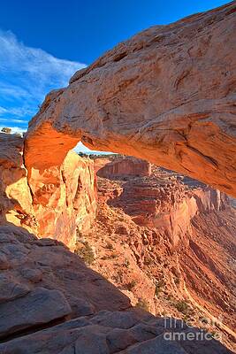 Wall Art featuring the photograph Below The Island In The Sky by Adam Jewell