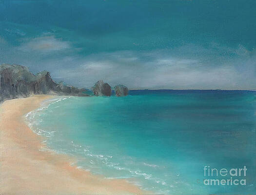 Bermuda beach morning by Carol DENMARK