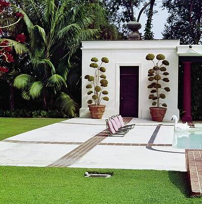 Luxurious Poolside Retreat Photograph