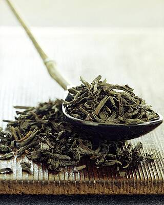 Mountain Photograph - Black Tea Leaves by Romulo Yanes