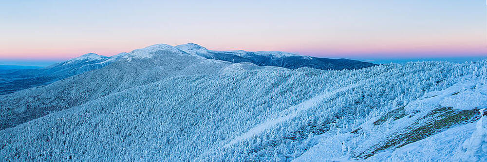 Sky Wall Art featuring the photograph Blue Hour In The Land Of Snow And Ice by Jeff Sinon